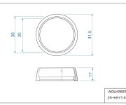 Krycí Kroužek Pod Páku K Zr - Chrom ZR+KRYT-KART