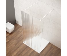 Gelco Vario White Jednodílná Sprchová Zástěna Do Prostoru, Sklo Nordic, 800 Mm