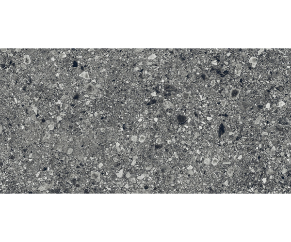 Dlažba jako kámen Tuscania Ceppo di gré Anthracite 61x122,2 Matt. Rett. - antracitová