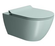Gsi Pura Závěsná Wc Mísa, Swirlflush, 36x55cm, Ghiaccio Dual-mat