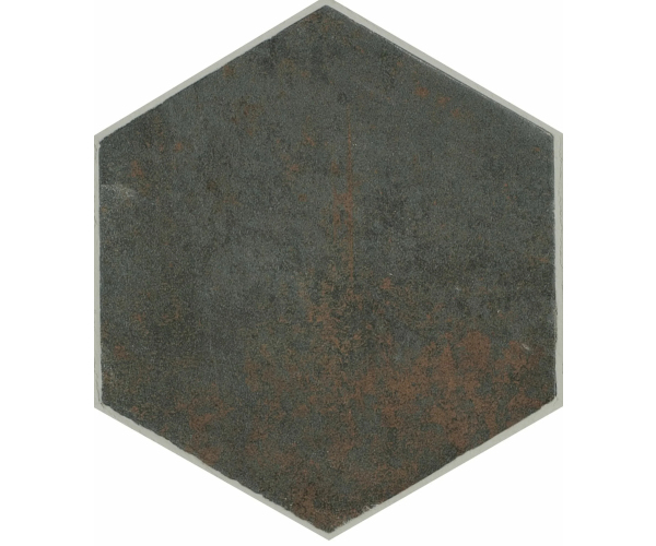 Dlažba jako cihla Ape Magnetism Hexa Graphite 13,9x16 - antracitová