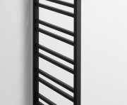 Sapho Metro Space Otopné Těleso 550x1430 Mm, Do Prostoru, černá Mat