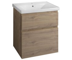 Aqualine Altair Umyvadlová Skříňka 61,5x72,5x45cm, Dub Emporio