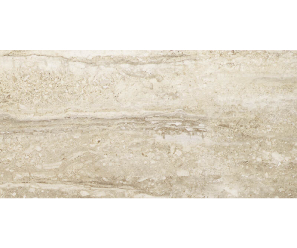 Dlažba jako mramor APE Wabi Sabi Travertino Brescia C2 30x60 Rett. - béžová
