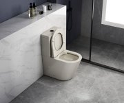 Sapho Paco Wc Kombi, Rimless, Spodní/zadní Odpad, Ivory