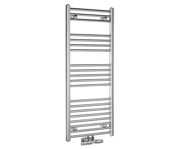 Aqualine Alya Otopné Těleso Rovné 500x1188mm, Středové Připojení, Chrom