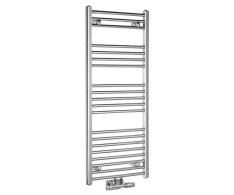 Aqualine Alya Otopné Těleso Rovné 500x1188mm, Středové Připojení, Chrom