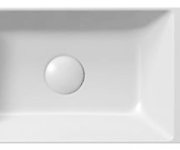 Gsi Kube X Keramické Umývátko 50x25cm, Pravé/levé, Bílá Extraglaze