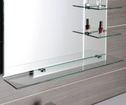 Aqualine Wega Zrcadlo S Poličkami 65x90cm
