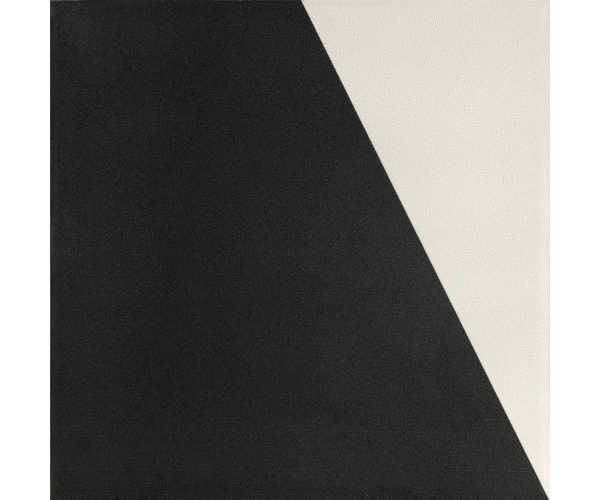 Retro dlažba Tonalite Aquarel Decoro Straight Cream-Dark Grey 15x15