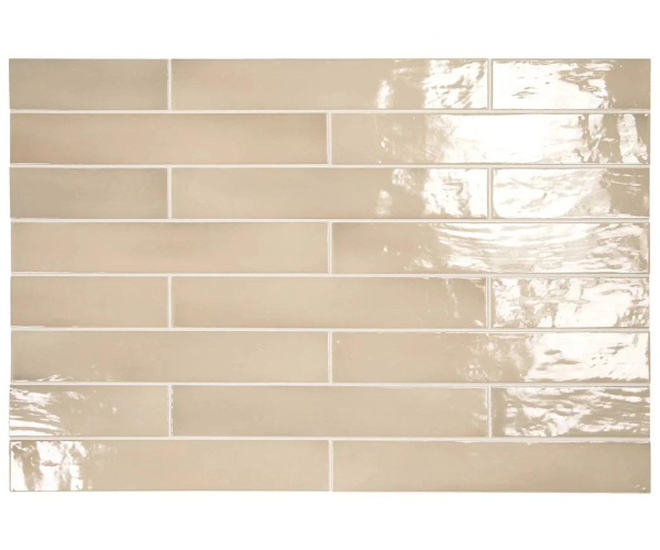 Obklad Equipe Manacor Beige Argile 6,5x40 - béžová