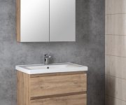 Aqualine Sava 80 Keramické Umyvadlo Nábytkové 80x46cm, Bílá