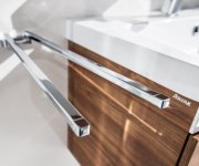 Držák ručníků, otočný 10° - TD 340.00CR Držák na ručníky, otočný, chrom X07P328