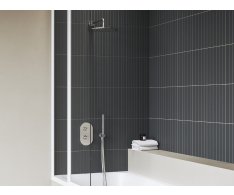 Termostatická podomítková baterie Chrome II CR II 067.00, třícestná s přepínačem,