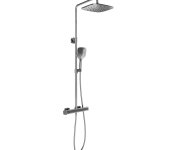 Sprchový sloup 10° Free, netermostatický - TD F 098.00CR Sprchový sloup netermostatický, posuvný, se sprchovým setem, chrom X070171