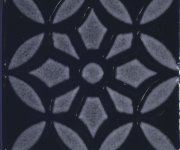 Vzorovaný dekor Aleluia Urban Atelier Decor Glam Cobalto 10x10