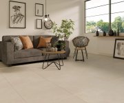 Dlažba jako beton Navarti Ziro Crema 60x60 Matt. Rett. - béžová