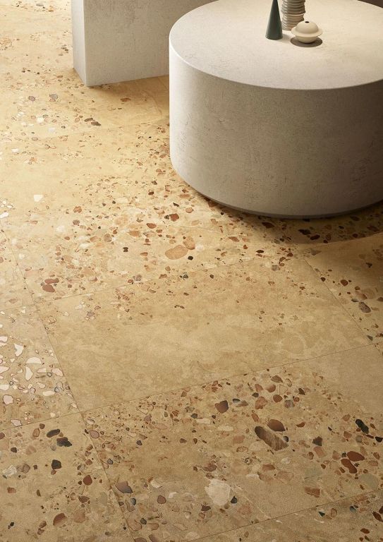 Realizace Terrazzo dlažba Fioranese I Cocci Siciliani Naturale