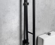 Sapho Handicap Madlo Sklopné 813mm, černá Mat