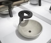 Nofer Concept Stojánková Senzorová Baterie S Dávkovačem Mýdla A Osoušečem Rukou, černá