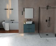 Polysan Flexia Vanička Z Litého Mramoru S Možností úpravy Rozměru, 120x100cm, šedá Mat