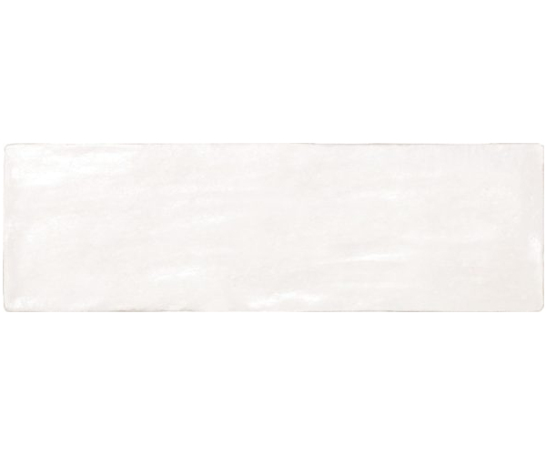 Retro obklad Equipe Mallorca White 6,5x20 - bílá