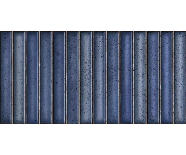Retro dekor Estudio Karatsu Midnight 11,5x23 - modrá