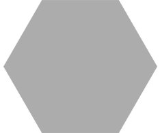 Codicer Solid Hex 25 Silver 22x25