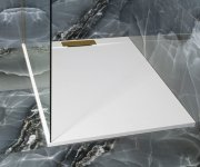Polysan Kazuko Sprchová Vanička Z Litého Mramoru, Obdélník 120x90cm, Bílá