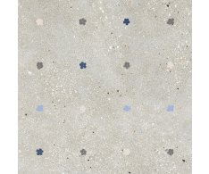 Ape Ama Fiori Grigio 60x60 Matt. Rett.