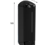 Marplast Shower Medium Dávkovač Tekutého Mýdla 250ml, černá