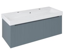 Sapho Nelio Strip Umyvadlová Skříňka 116,5x44x49cm, 1x Zásuvka, Siena