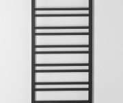 Sapho Metro Dos Otopné Těleso 550x1430 Mm, černá Mat