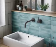 Obklad jako kámen Equipe Magma Aquamarina 6,5x20 - tyrkysová