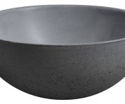 Sapho Minor Betonové Umývátko Na Desku, ø 26cm, šedá Mat