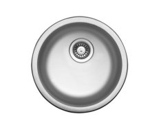 Dřez Round 450, Matný Povrch, Tloušťka 0,6 Mm, Včetně Sifonu (spns3s) 3 1/2" Odpadn