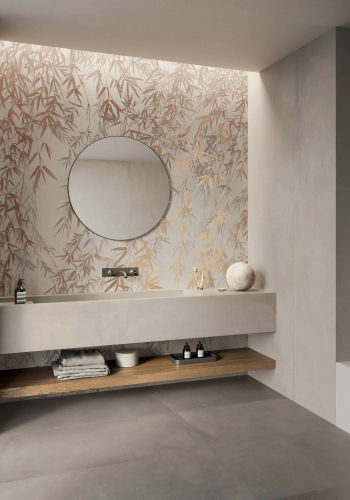 Realizace Šedá betonová dlažba Caesar Prima Concrete 120×120 Soft Rett.