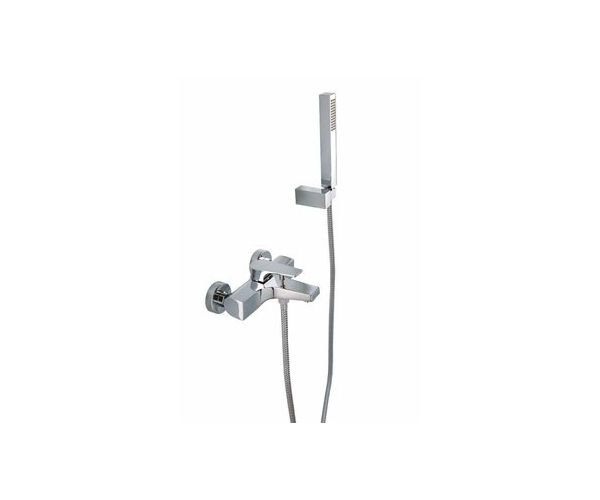 Vanová Stěnová Páková Baterie Se Sprchovou Sadou, Rozteč 150 Mm - Chrom - Marina (3110)