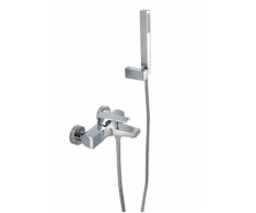 Vanová Stěnová Páková Baterie Se Sprchovou Sadou, Rozteč 150 Mm - Chrom - Marina (3110)