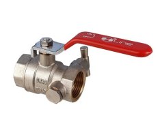 Kulový Kohout S Vypouštěním (páka) - 6/4"