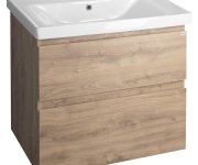 Aqualine Sava 70 Keramické Umyvadlo Nábytkové 70x46cm, Bílá