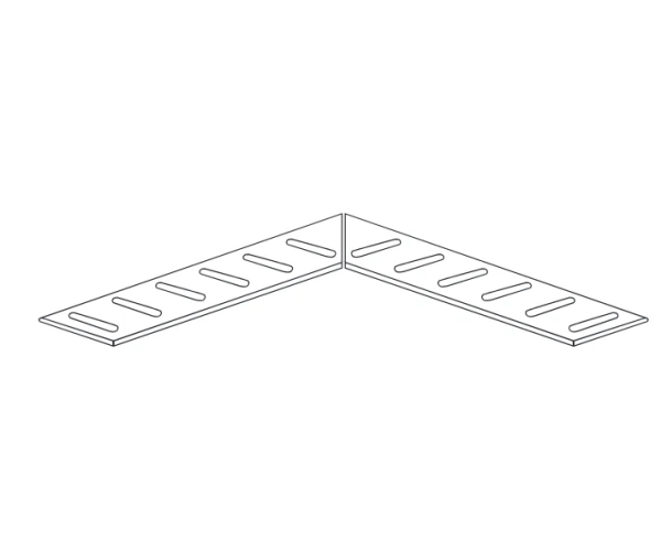 Sokl jako kámen Sichenia Con_Creta Angolo Griglia Bianco Grip 33x60 Rett. (tl.21mm) - béžová