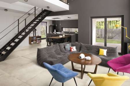 Interiérová dlažba Viva Acustico 12 White 60x120