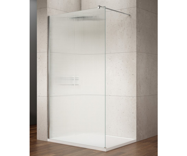 Gelco Vario Chrome Jednodílná Sprchová Zástěna K Instalaci Ke Stěně, Sklo Nordic, 1400 Mm