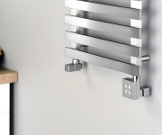 Sapho Ktx Topná Tyč S Termostatem, S Krytem Pro Kabel, 300 W, Chrom