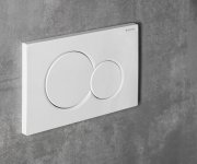 Geberit Sigma01 Ovládací Tlačítko, Bílá Lesk