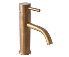 Umyvadlová baterie bez výpusti SEINA Stará mosaz (Bronz) 3/8" SE922.0SM