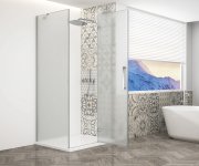 Gelco Trinity Chrome Obdélníkový Sprchový Kout 1000x800mm, Matné Sklo, Pravé