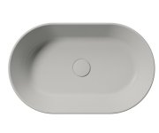 Gsi Kube X Keramické Umyvadlo Na Desku, 60x37cm, Oválné, Cenere Mat