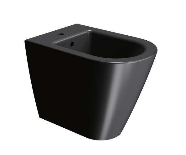 Gsi Kube X Bidet Stojící, 36x55cm, černá Mat